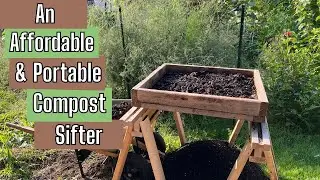 Доступный и портативный просеиватель компоста