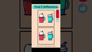 Simple Game. Find 2 Differences Fast