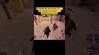 He Killed My Teammate, 💔😔 So I Ended His Career! 😤 CODM Rewind Play #codm