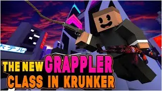 The New Grappler class in Krunker ! OP