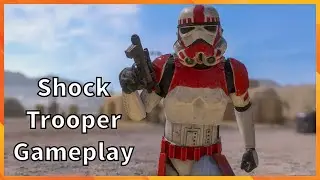 Shock Trooper Gameplay Star Wars Battlefront 2