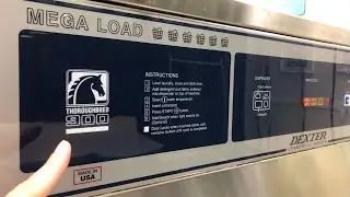 Dexter T-900 Mega Load Commercial Washer Price Change. WCAD60KCS-12