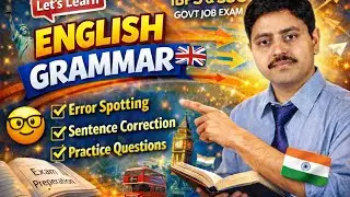 BANKING ENGLISH ERROR DETECTION, SBI, IBPS, INSURANCE EXAM