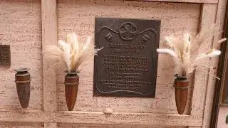 Jesse L. Lasky Grave Hollywood Forever Cemetery Los Angeles California USA April 16, 2023