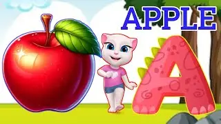 ABC Phonic Song - Toddler Learning Video Songs, A for Apple, Nursery Rhymes, Alphabet Song for kids