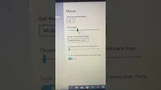 Customize Mouse Cursor Speed in Windows 10💻 #youtubeshorts #viral #trending #windows #shorts