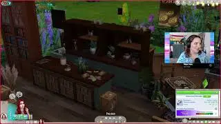 Cosy Stream 🌻🌿Sims 4 - Countdown to Enchanted by Nature and Giveaway - Episode 1