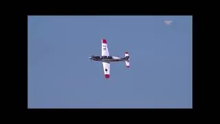 South Korean KAI KT-1 Woongbi display at ADEX 2021