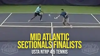 USTA NTRP 4.5 Mens Doubles Tennis Match | 3 Set Battle | Flage & Bautista v Hall & Tetteh