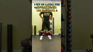 3000 burpees in 30 days. 80%complete=donate 100$. 90%complete=150$. 3000 burpees=200$#yt#goals#fit