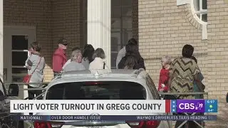 Low turnout, smooth voting as residents hit Gregg County Polls