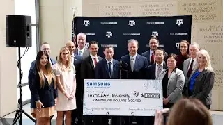 Samsung Austin Semiconductor Gifts $1 Million to Texas A&M