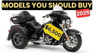 7 Best TRIKE Harley Davidson Motorcycles For Senior Riders