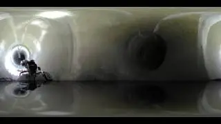 Industrial pipe inspection using 360 camera