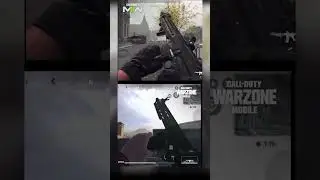 ANIMATION RELOAD GUN COD WARZONE MOBILE VS COD MW2