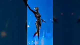 Fortnite Black Lynx edit || Everything Black (Flash warning ⚠️) #fortnite