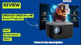 ONOAYO ONO5 Pro 4K Projector Review 🔥 2500 ANSI, Dolby Audio, Smart OS 2.0 & AI Autofocus