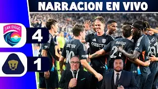 !GOLEADA A LOS UNIVERSITARIOS¡ SAN DIEGO 4 - 1 PUMAS ⚽ CONCACAF CHAMPIONS CUP - REY DEPORTIVO
