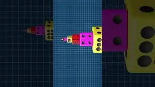 Dice Zoom Out Loop Animation 1 | #asmr  #shorts  #blender  #games  #cartoon