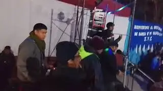 José Sosa cantando la ronda en rosario santa fe