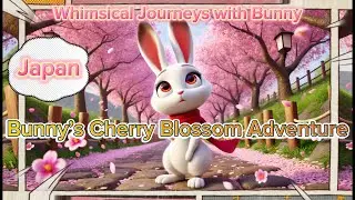 Bunny&rsquo;s Cherry Blossom Adventure | Whimsical Journeys with Bunny