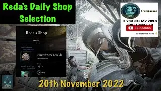 REDA'S Daily Shop Selection HEARTHWERU SHIELDS Miscellaneous 20/11/2022 ACValhalla