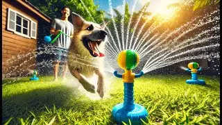 🌊 SplashEZ Non Slip Splash Pad for Kids and Dogs | Best Dog Sprinkler Toy 🐕