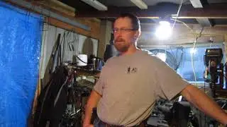Making A Hand Forged Knife Out Of A Gun Barrel - Part 3