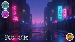 【90s×80s Men's Vocal】Tomorrow Made of Light – Echoes of Yesterday’s Future