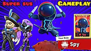 super sus spy gameplay! spy role super sus video hindi !!