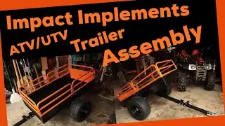 Impact Implements ATV/UTV 1500 Trailer Assembly
