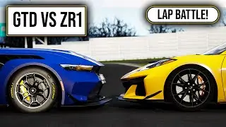 Mustang GTD vs Corvette ZR1: Which is Faster? (Nürburgring)