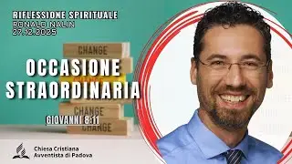 OCCASIONE STRAORDINARIA | Ronald Nalin | Sermone | 27.12.2025