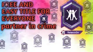 How to get new Partner in crime TITLE essay | PUBGM Tips and TRICKS