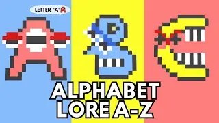 Block Letter Puzzle - Alphabet Lore A to Z (ASMR Videos)