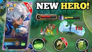 NEW HERO SORA VS. PAQUITO! (100% tank!👻) SORA NEW SEASON BUILD -MLBB