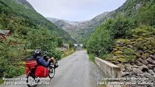 Recumbent bike trip in Norway 2023 | Part 6: Buerbreen glacier hike