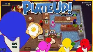 PlateUp! PS5 - 'BREAKFAST: JEFF GOT STUCK?!?' (4-Player Gameplay)