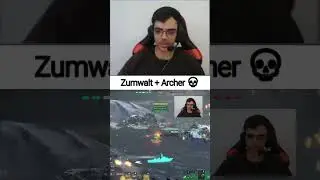 Zumwalt + Archer 💀 &mdash; Modern Warships #ibragod #gaming