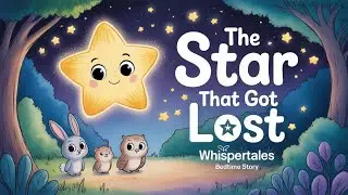The Star That Got Lost 🌟 | Kids Bedtime Story About Confidence | WhisperTales