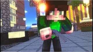 [Intro] -HAYATE↪ [Blender+AE] Rainbow Six Siege Minecraft Animation