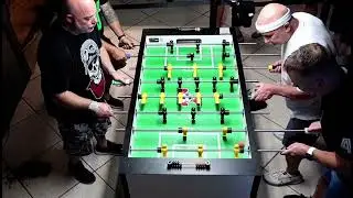 Committing Grand Larceny at the Beach Town Beatdown #foos #foosball #tablesoccer #soccer #banks 