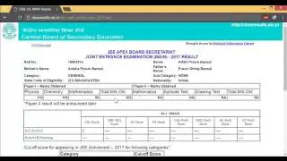 JEE MAIN 2017 TOPPER STRATEGY