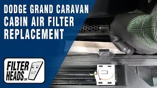 How to Replace Cabin Air Filter 2017 Dodge Grand Caravan | AQ1119