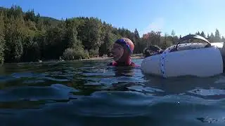 Freediving Buntzen 2022-09-18 - Mengkun nose clip fail