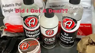 Did I Get a Deal??  Unboxing an Adam's Polishes Mystery Bundle