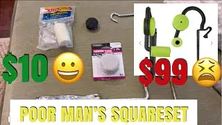 MAKE YOUR OWN CHEAP SQUARESET GOLF TRAINING AID