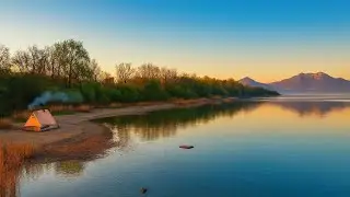 ALONE by the Lake &ndash; My Secret Camping Spot NO ONE Knows About!