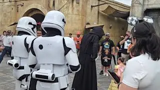 Kylo Ren Scares A Little Princess