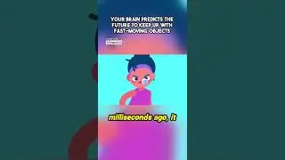Your brain predicts the future to keep up with fast moving objects